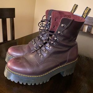 Doc Marten Leona’s Burgundy